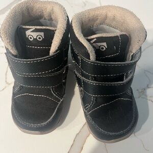 See Kai Run Charcoal Kids Boots